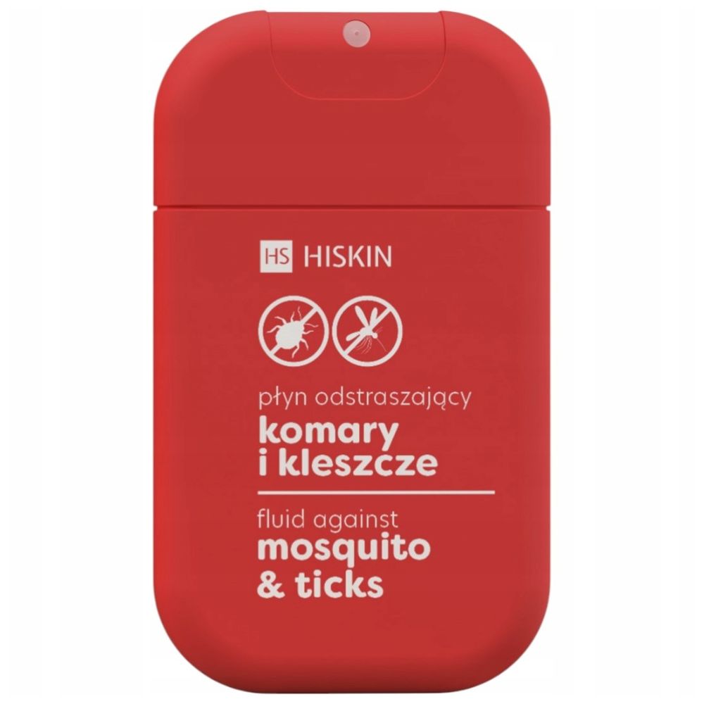 Hiskin płyn odstraszający komary i kleszcze 30 ml