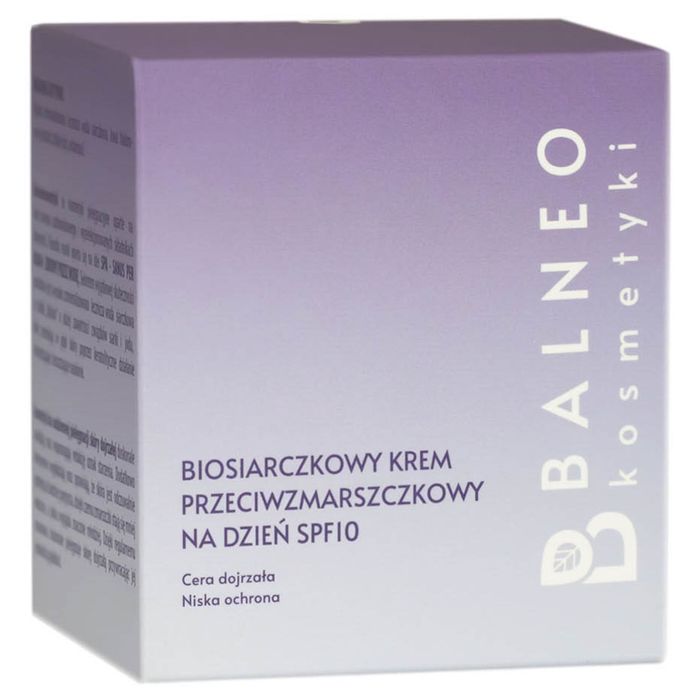 Balneokosmetyki Biosiarczkowy krem przeciwzmarszczkowy na dzień main product photo
