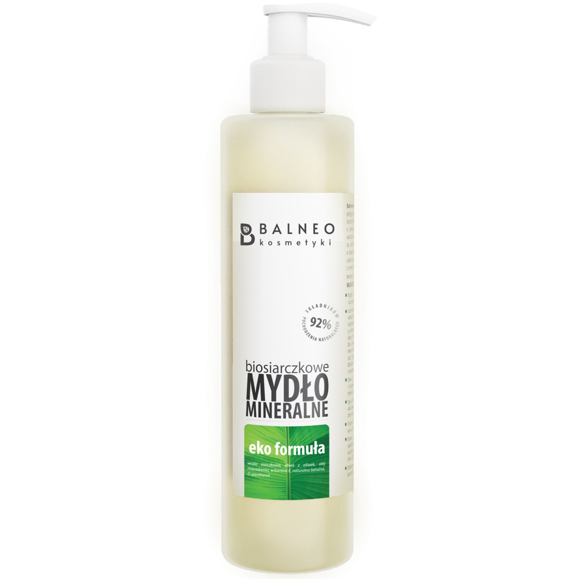 Balneokosmetyki biosiarczkowe mydło mineralne w płynie 250 ml