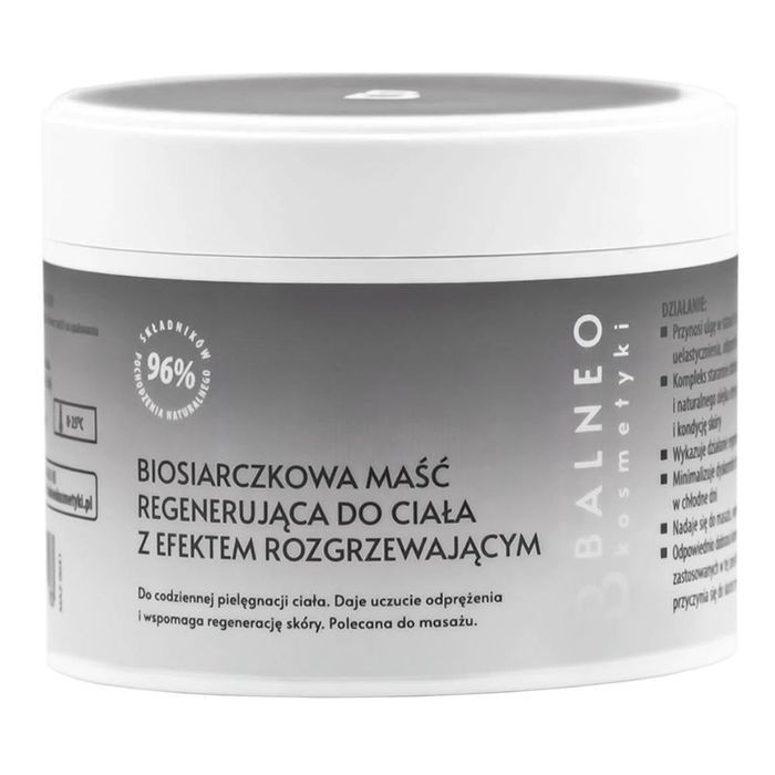 Balneokosmetyki Biosiarczkowa maść rozgrzewająca do ciała main product photo