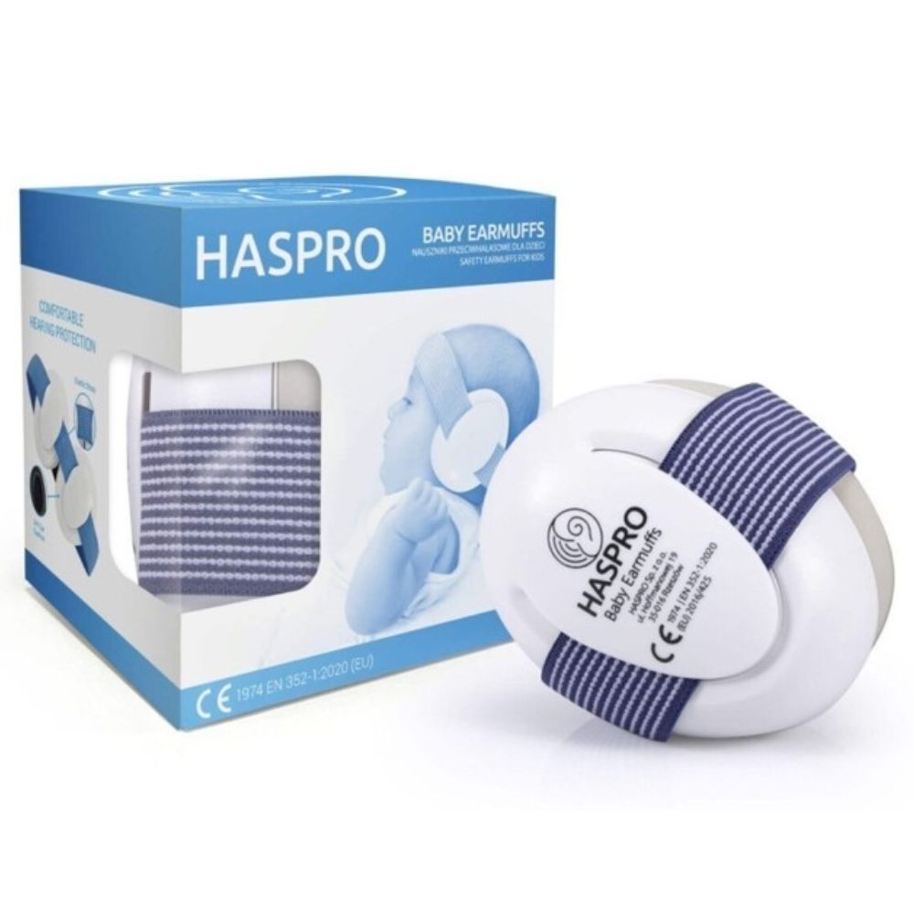 Haspro nauszniki ochronne dla dzieci Baby Earmuffs Blue