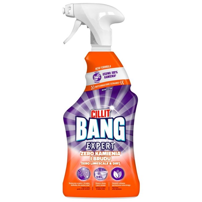 Cillit Bang Expert spray zero kamienia i brudu 750 ml main product photo