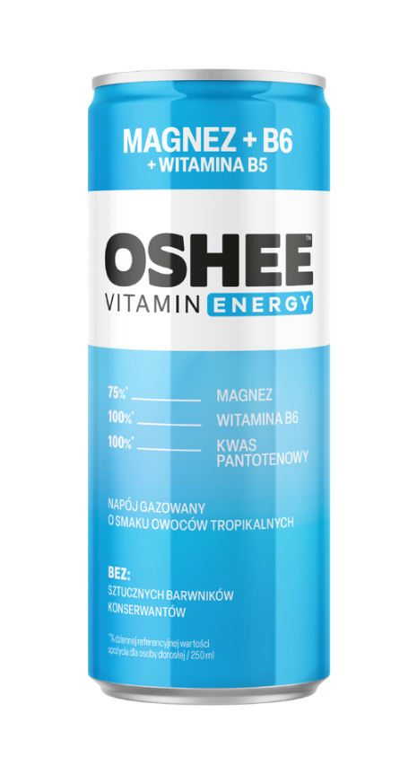 OSHEE VITAMIN ENERGY FORMUL MAGNEZ 250ML