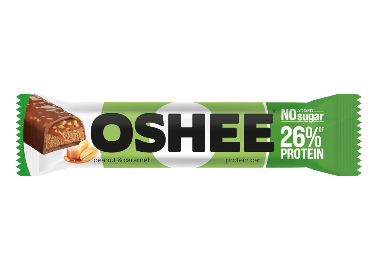 Oshee baton proteinowy nut-caramel 49 g