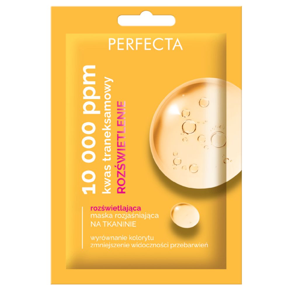 Perfecta 10000 ppm maseczka na tkaninie rozświetlająca 20 ml
