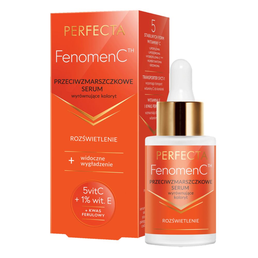 Perfecta Fenomen C Przeciwzmarszczkowe serum wyrównujące koloryt 30 ml