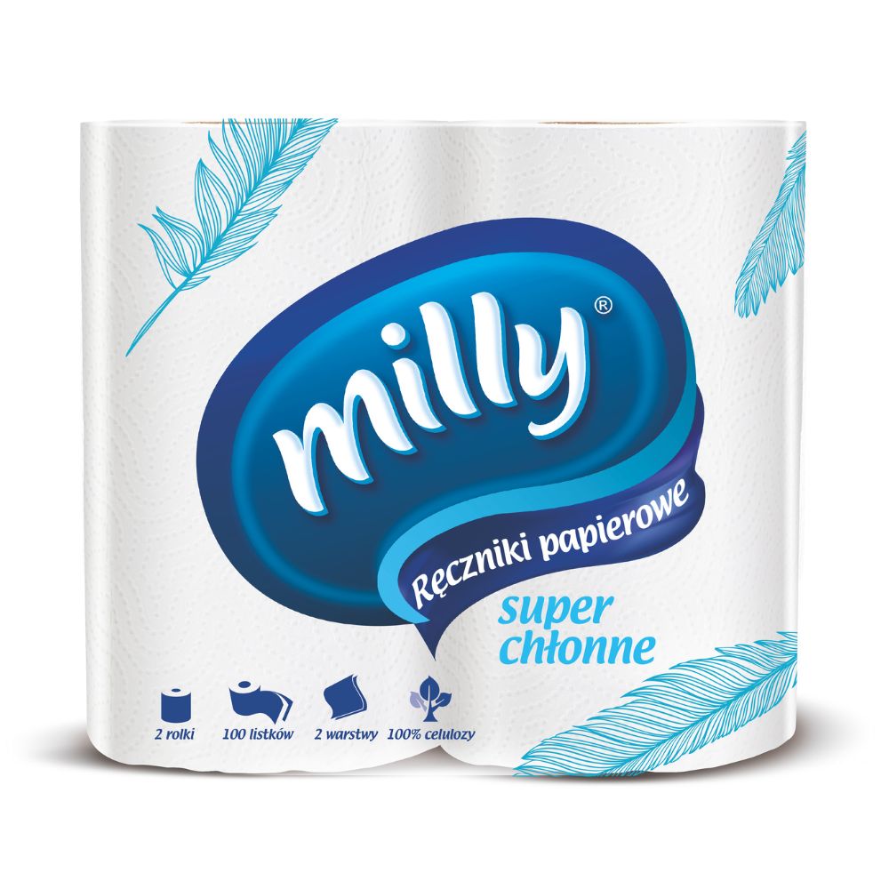 Milly r&#281;czniki papierowe 2 rolki