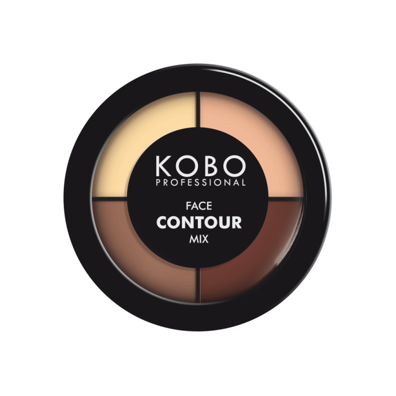 KOBO PROFESSIONAL FACE CONTOUR MIX PODKŁADÓW DO KONTUROWANIA