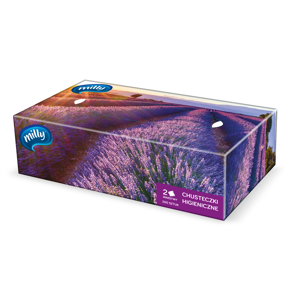 Milly CHUSTECZKI HIGIENICZNE  200szt.- 2 warstwowe 