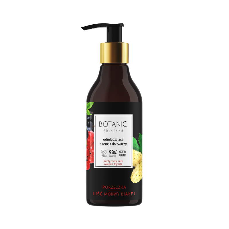 BOTANIC SKINFOOD esencja do twarzy odmładzająca 250ml