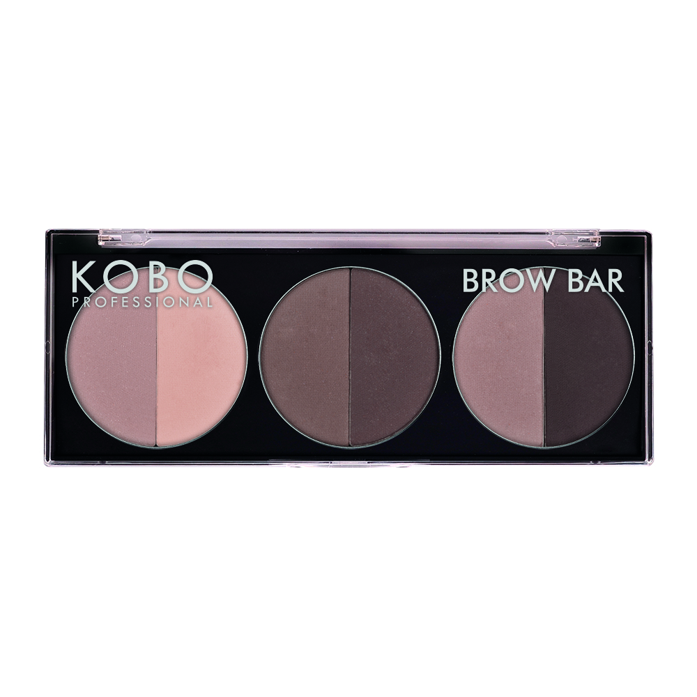 KOBO PROFESSIONAL paletka cieni do brwi BROW BAR