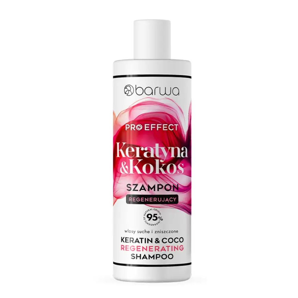 Barwa Pro Effect szampon regenerujący z keratyną 380 ml