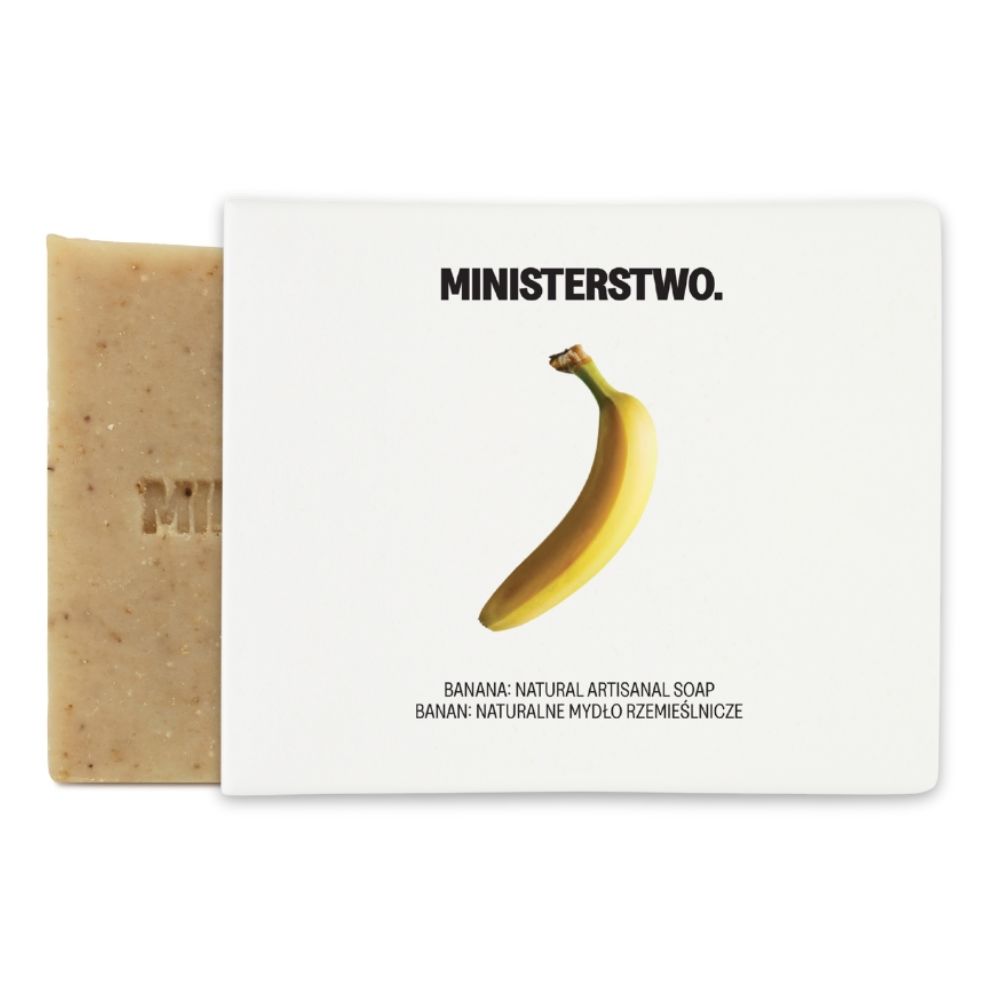 Ministerstwo. Banan: naturalne mydło rzemieślnicze 100 g