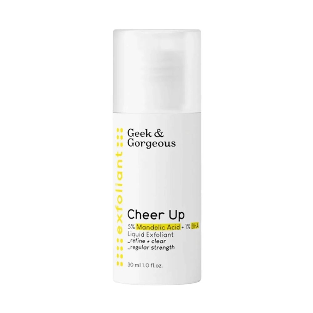 Geek & Gorgeous Cheer Up Eksfoliator z 6% kwasem migdałowym + BHA 30 ml