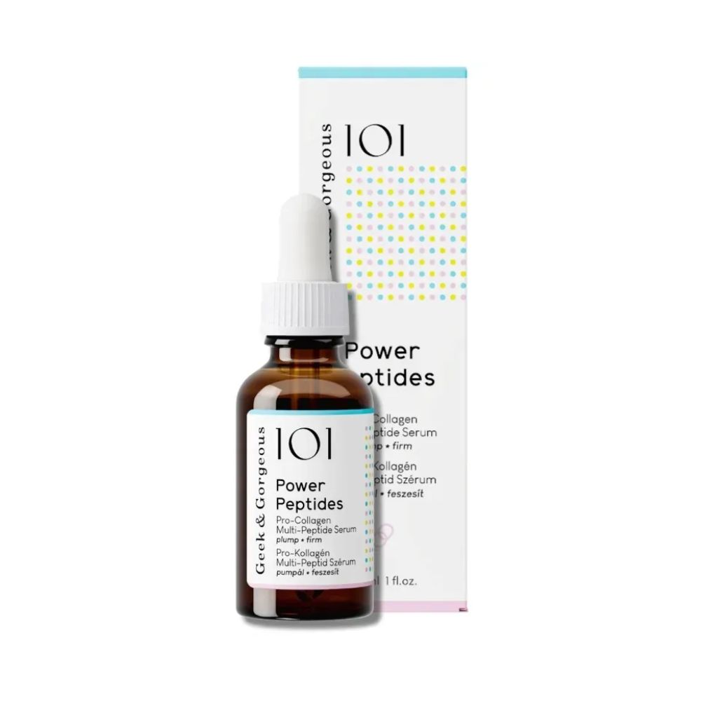Geek & Gorgeous Power Peptides Stymulujące serum z peptydami 30 ml