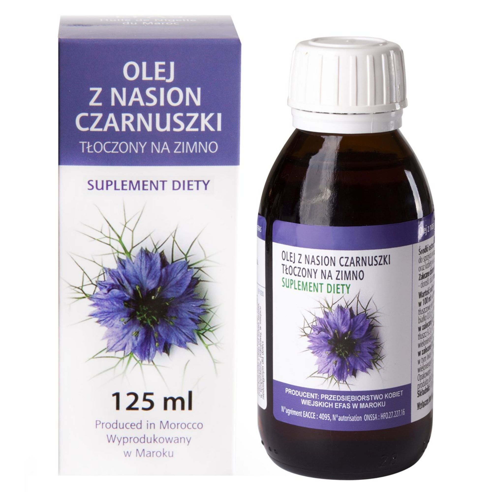 Beaute Marrakech olej z nasion czarnuszki Ecocert 125 ml