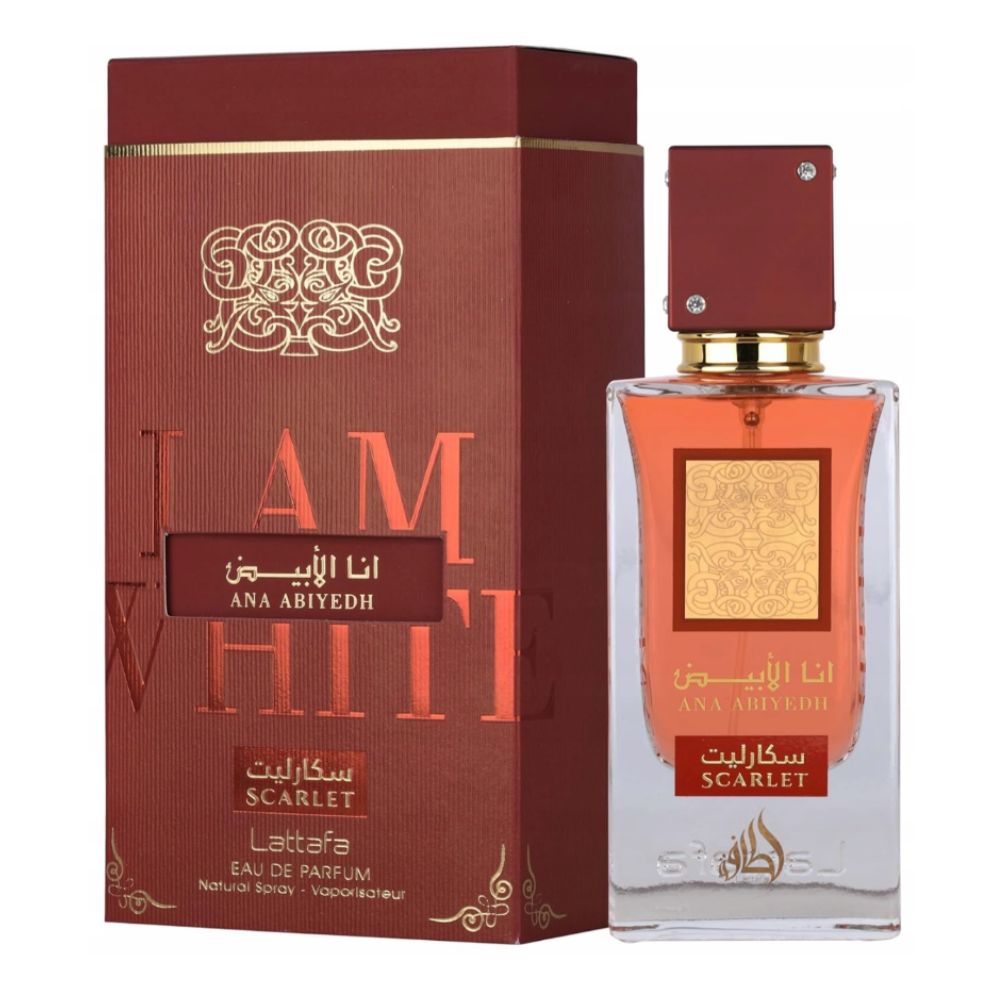 Lattafa Ana Abiyedh Scarlet EDP woda perfumowana unisex 60ml 