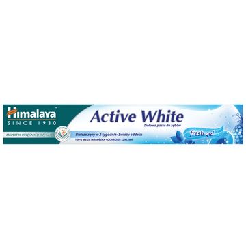 Himalaya Gum Expert Ziołowa wybielająca pasta do zębów w żelu Active White 75 ml