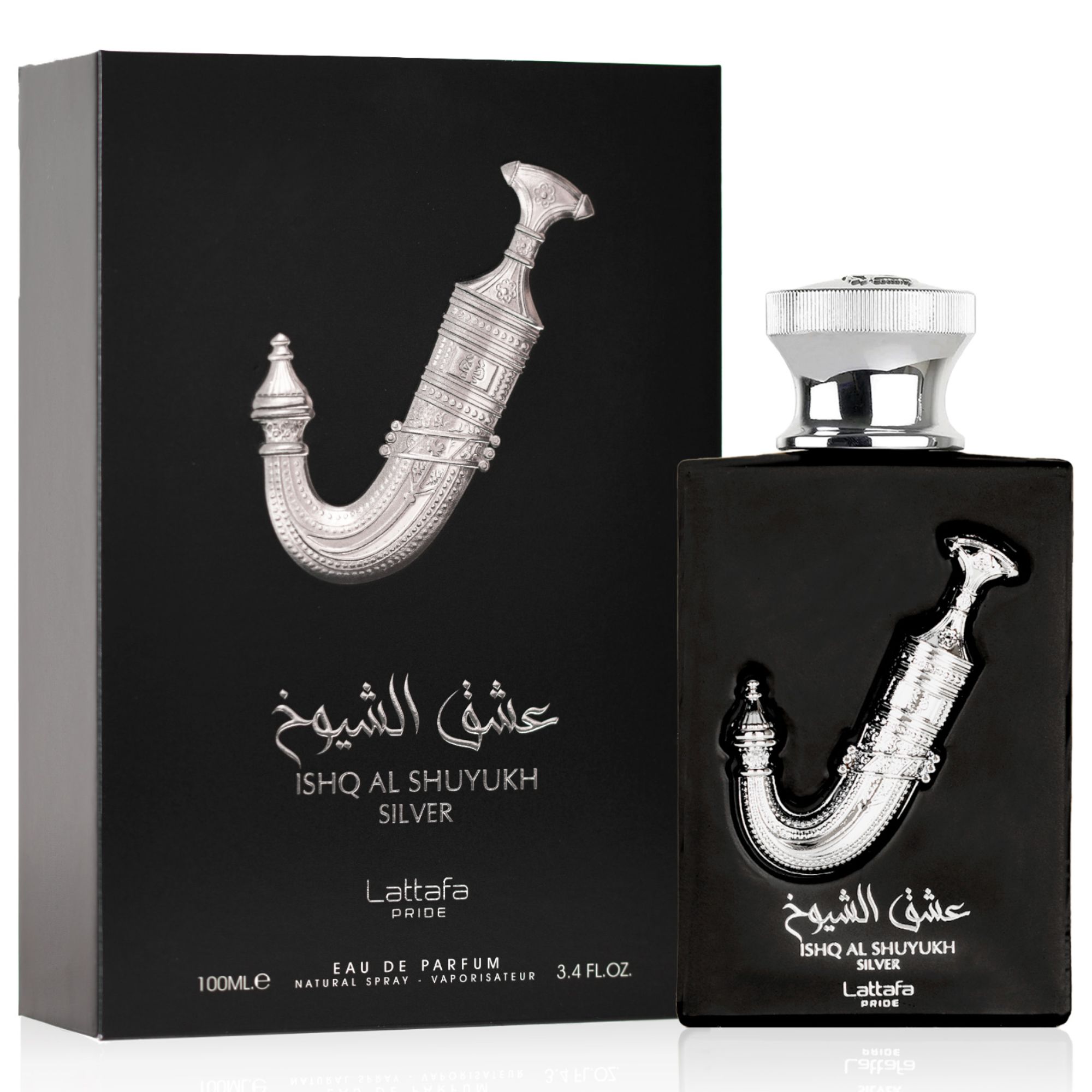 Lattafa Ishq Al Shuyukh Silver EDP woda perfumowana unisex 100 ml