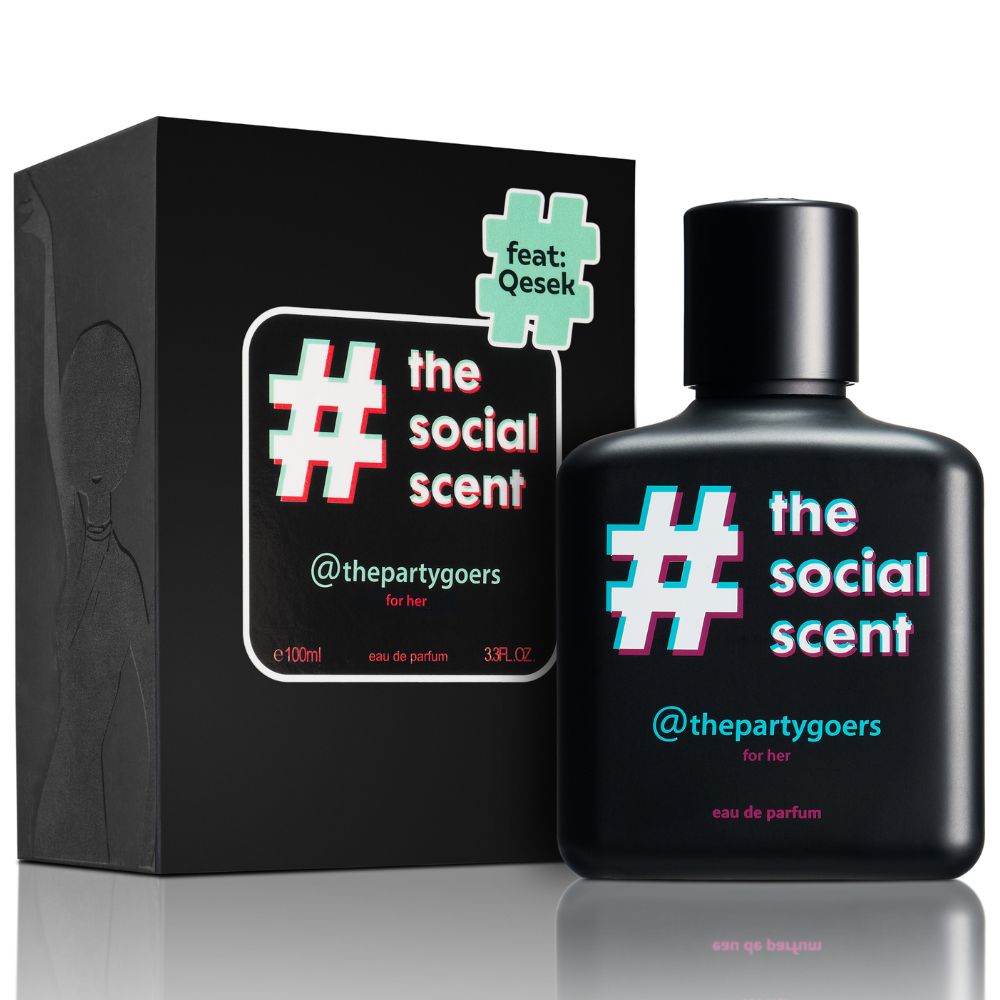 The Social Scent feat Qesek The Party Goers For Her woda perfumowana 100 ml