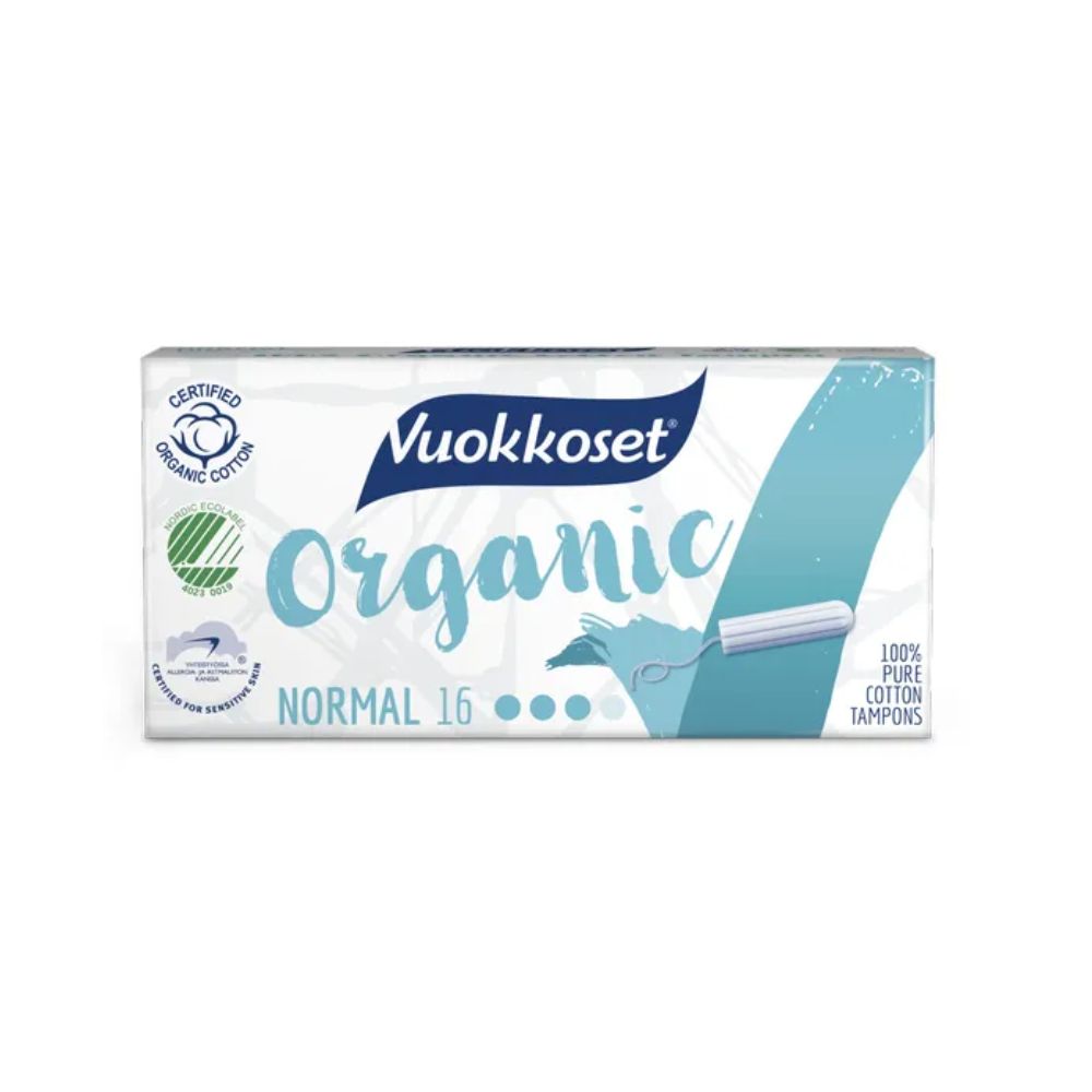 Vuokkoset Bio Tampony Normal 16 szt
