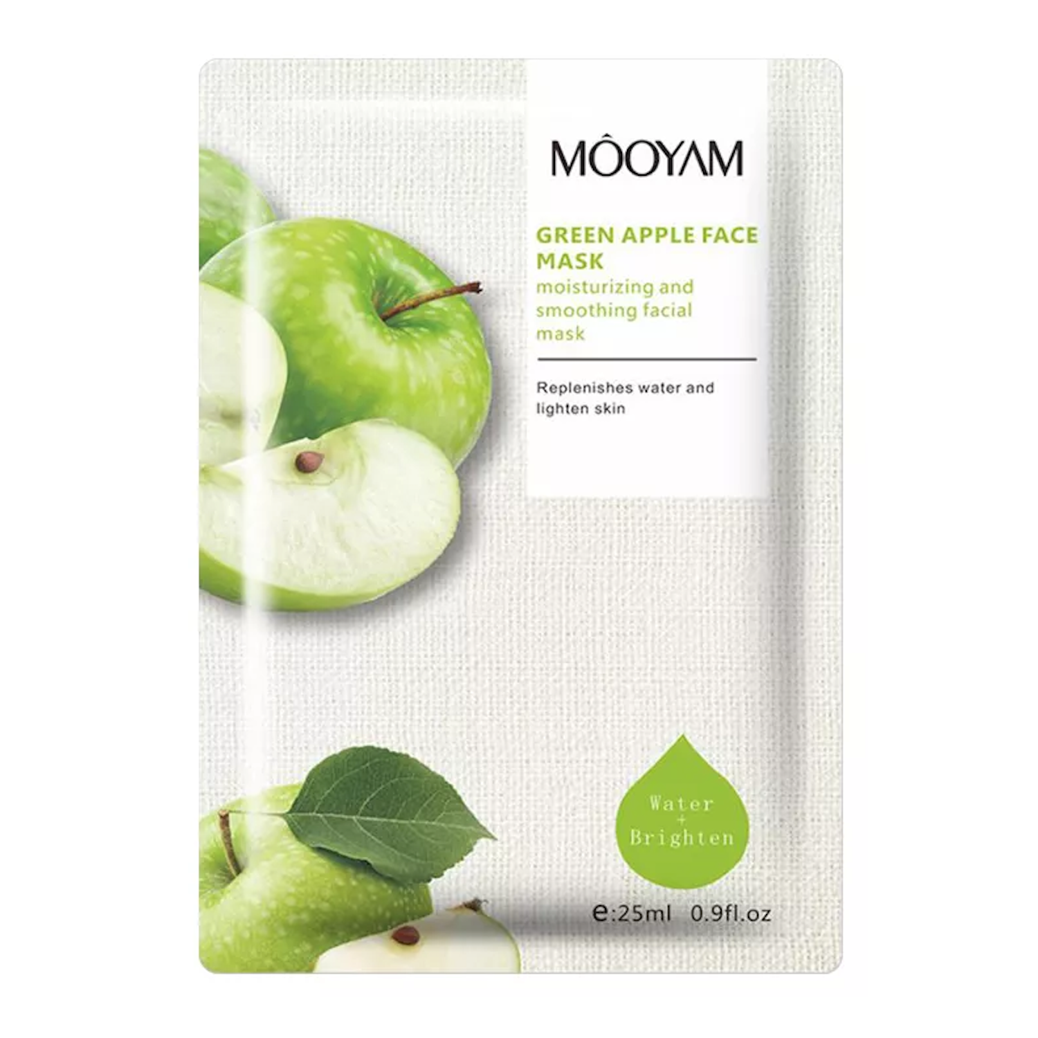 MOOYAM GREEN APPLE - maska w płachcie 1 szt