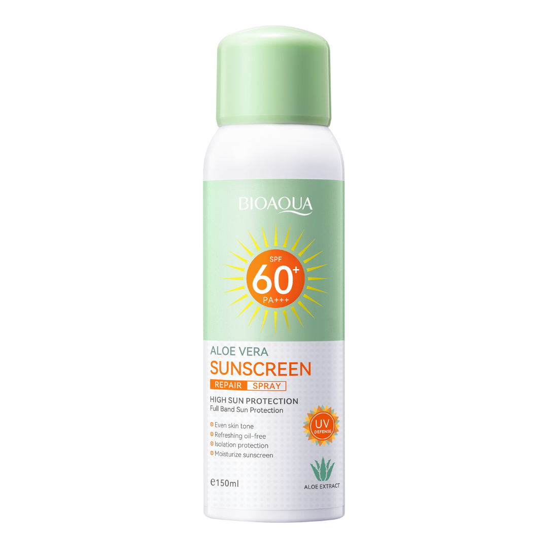 BIOAQUA ALOE spray SPF 60+ VERA 150ml main product photo