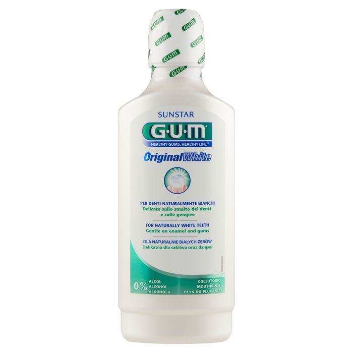 GUM Original White Płyn do płukania 500 ml main product photo