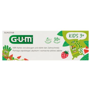 GUM Kids 3+ Pasta do zębów 50 ml