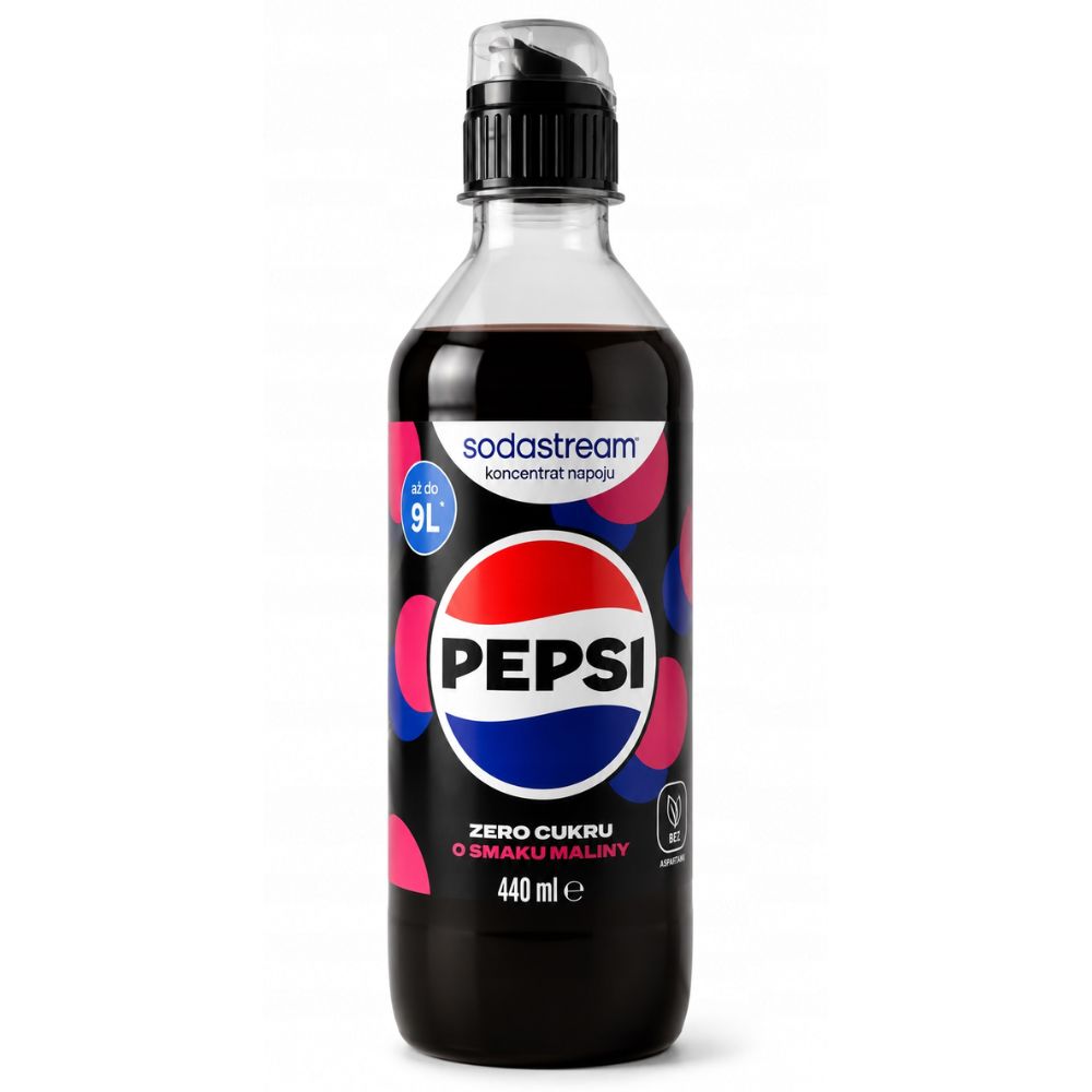 Sodastream Syrop Pepsi Zero Malina 440 ml
