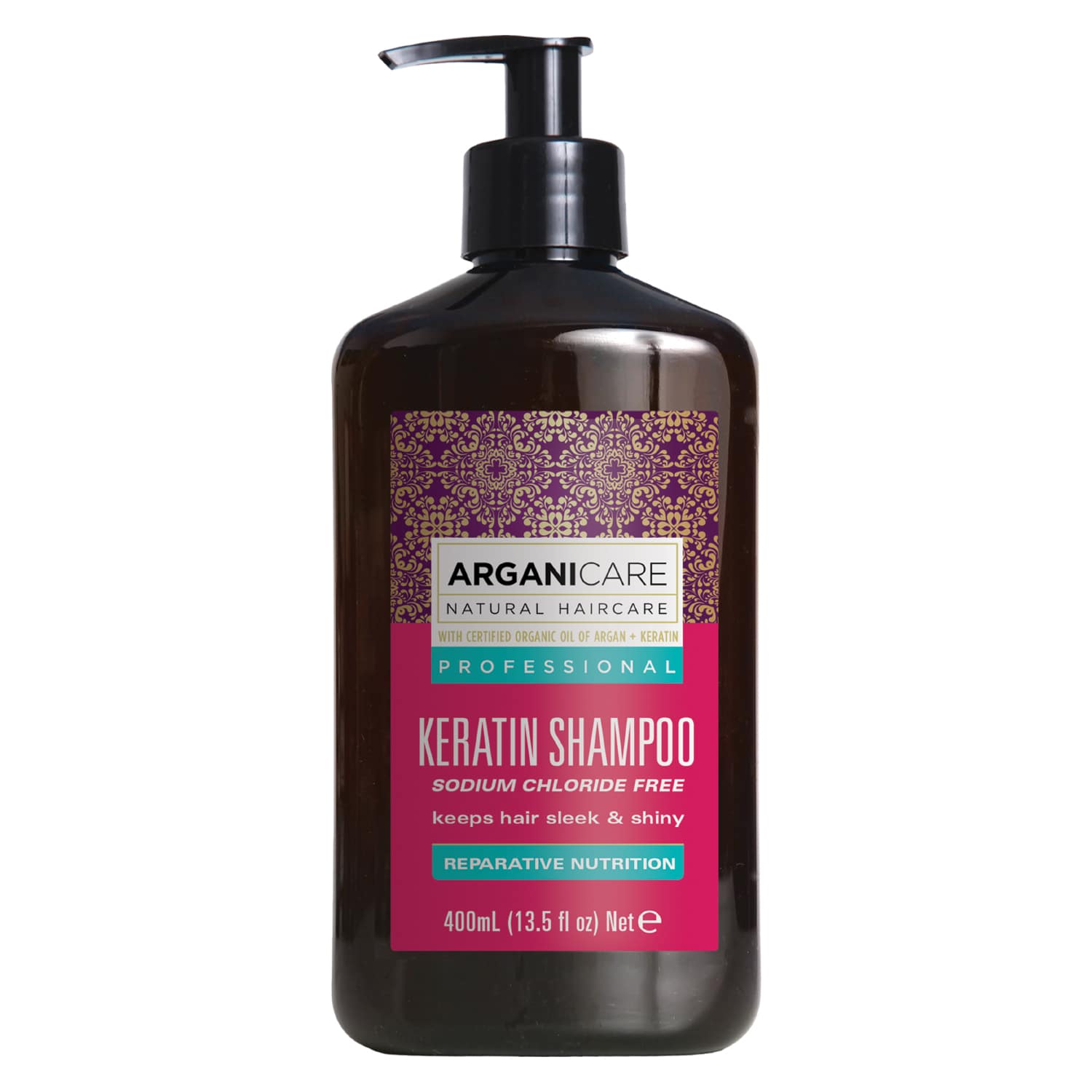 Arganicare szampon do włosów z keratyną Keratin 400 ml