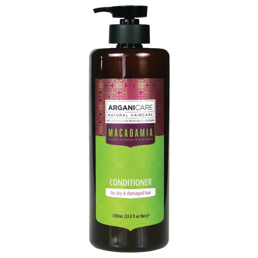 Arganicare Macadamia odżywka do suchych i zniszczonych włosów 1000 ml