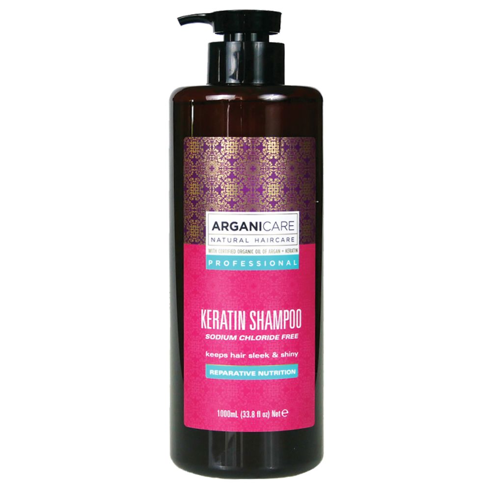 Arganicare Keratin szampon do włosów z keratyną 1000 ml