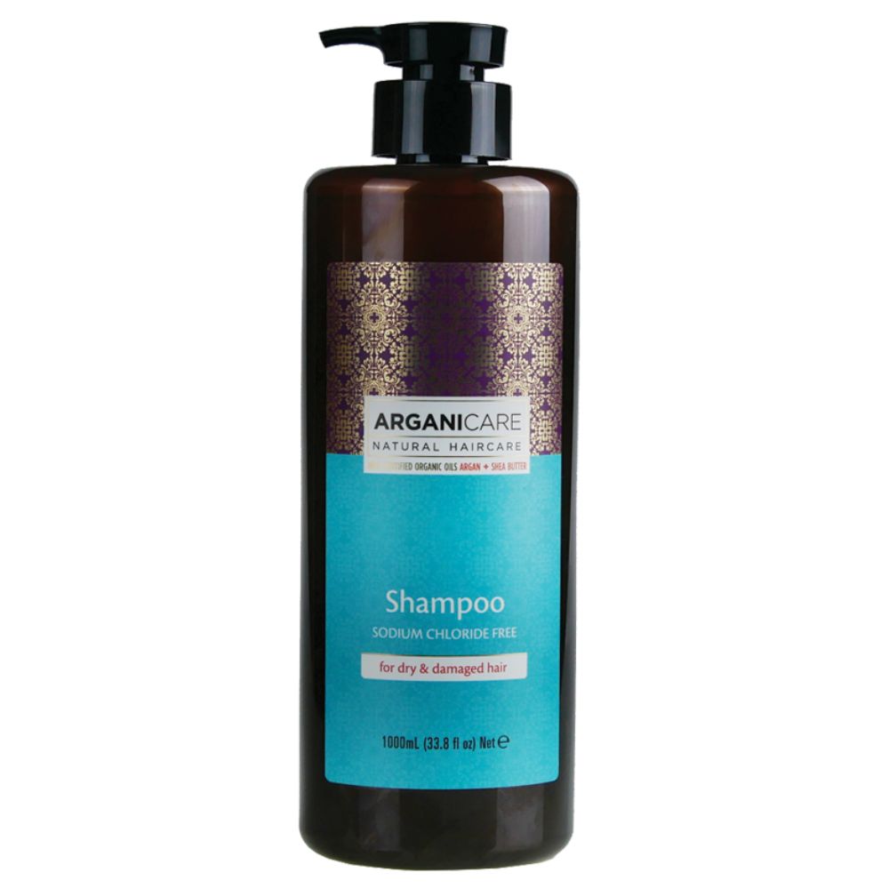 Arganicare Shea Butter szampon do suchych i zniszczonych włosów 1000 ml