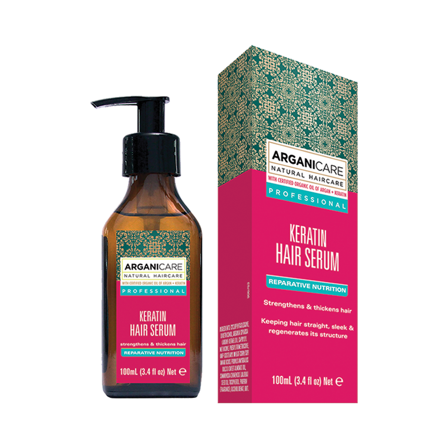 Arganicare Keratin serum do włosów 100 ml