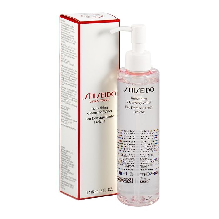 SHISEIDO Refreshing Cleansing Water Odświeżająca Woda Do Demakijażu 180Ml main product photo