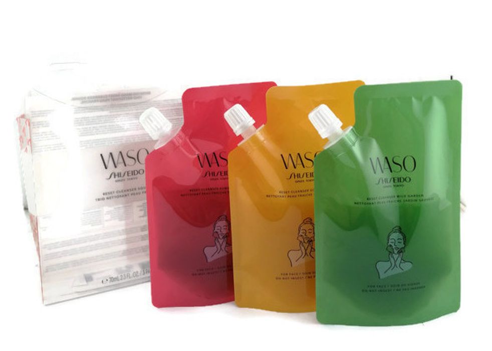 SHISEIDO SET WASO RESET CLEANERS 3X70ML main product photo