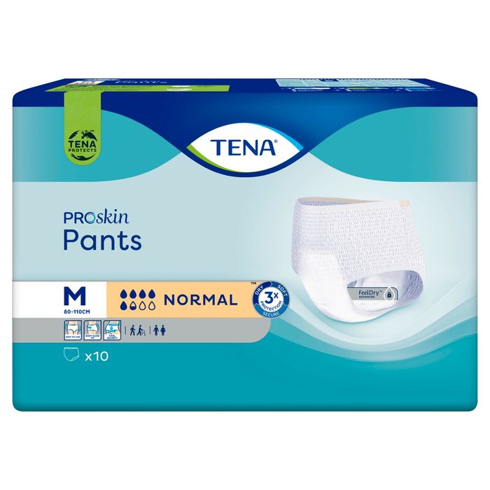 TENA ProSkin Pants Normal Wyrób medyczny majtki chłonne M 10 sztuk main product photo