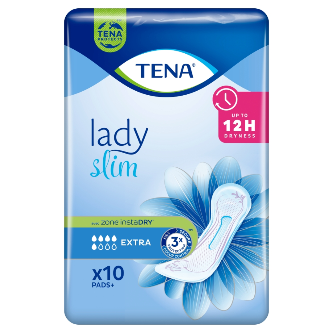 TENA Lady Slim Extra Pieluchy anatomiczne 10 sztuk