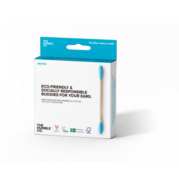 THE HUMBLE CO. HUMBLE.BAMBUS. PATYCZKI NIEBIES.100SZT