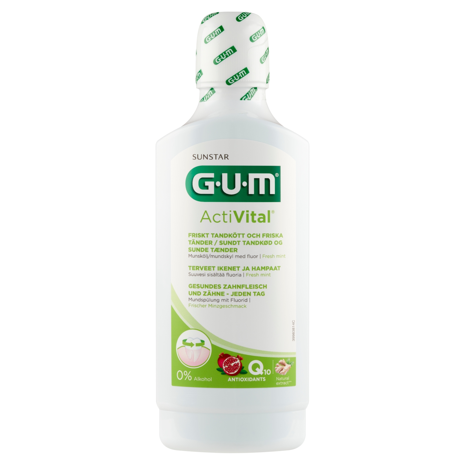 GUM ActiVital Płyn do płukania jamy ustnej 500 ml