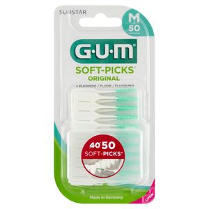 GUM Soft-Picks Gumowa szczoteczka międzyzębowa M 50 sztuk