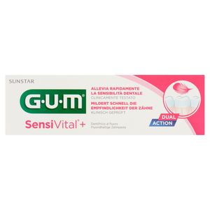GUM SensiVital+ Pasta do zębów 75 ml