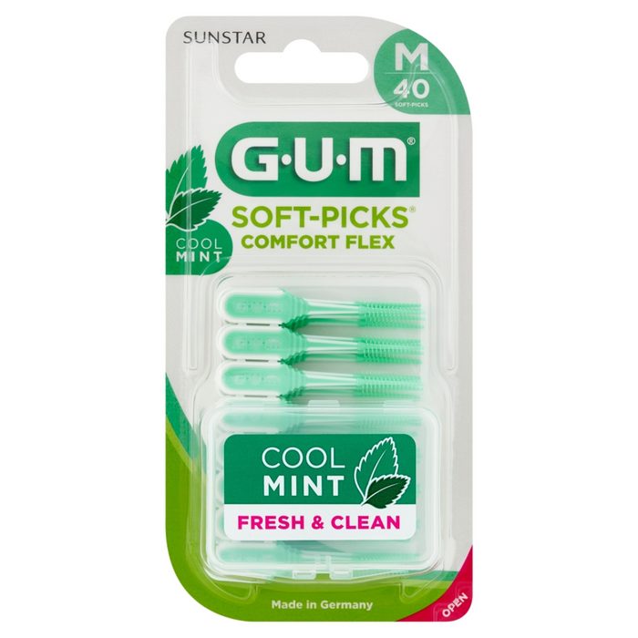 GUM SOFT PICKS COMFORT FLEX Średnie 40szt. main product photo