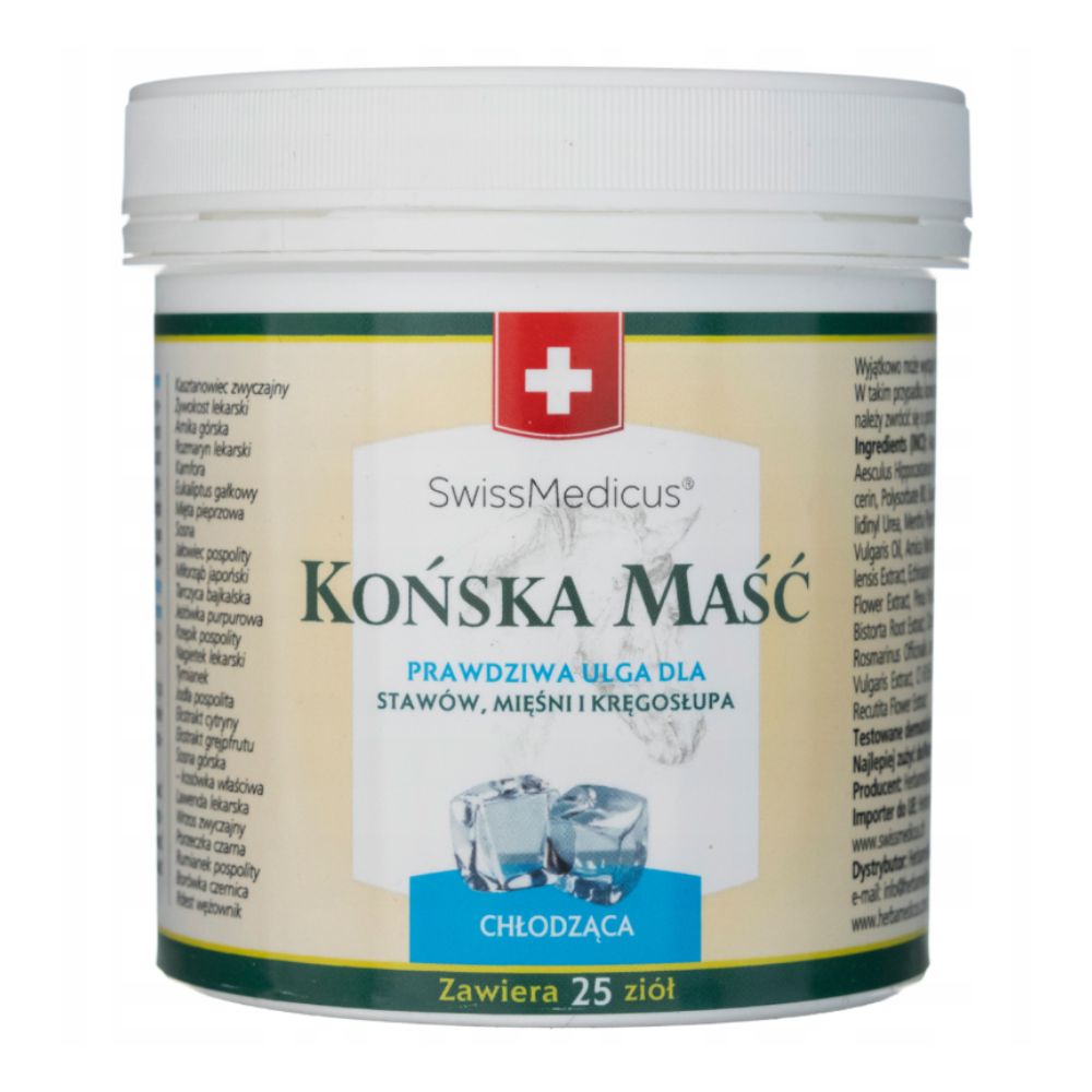 SwissMedicus Końska Maść Chłodząca 250ml