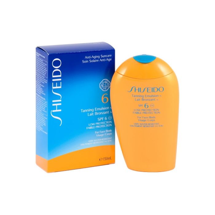 SHISEIDO SUNCARE TANNING EMULSION F6 150ML main product photo