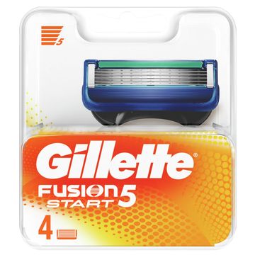 Gillette Fusion5 Start Ostrza wymienne do maszynki golenia x4