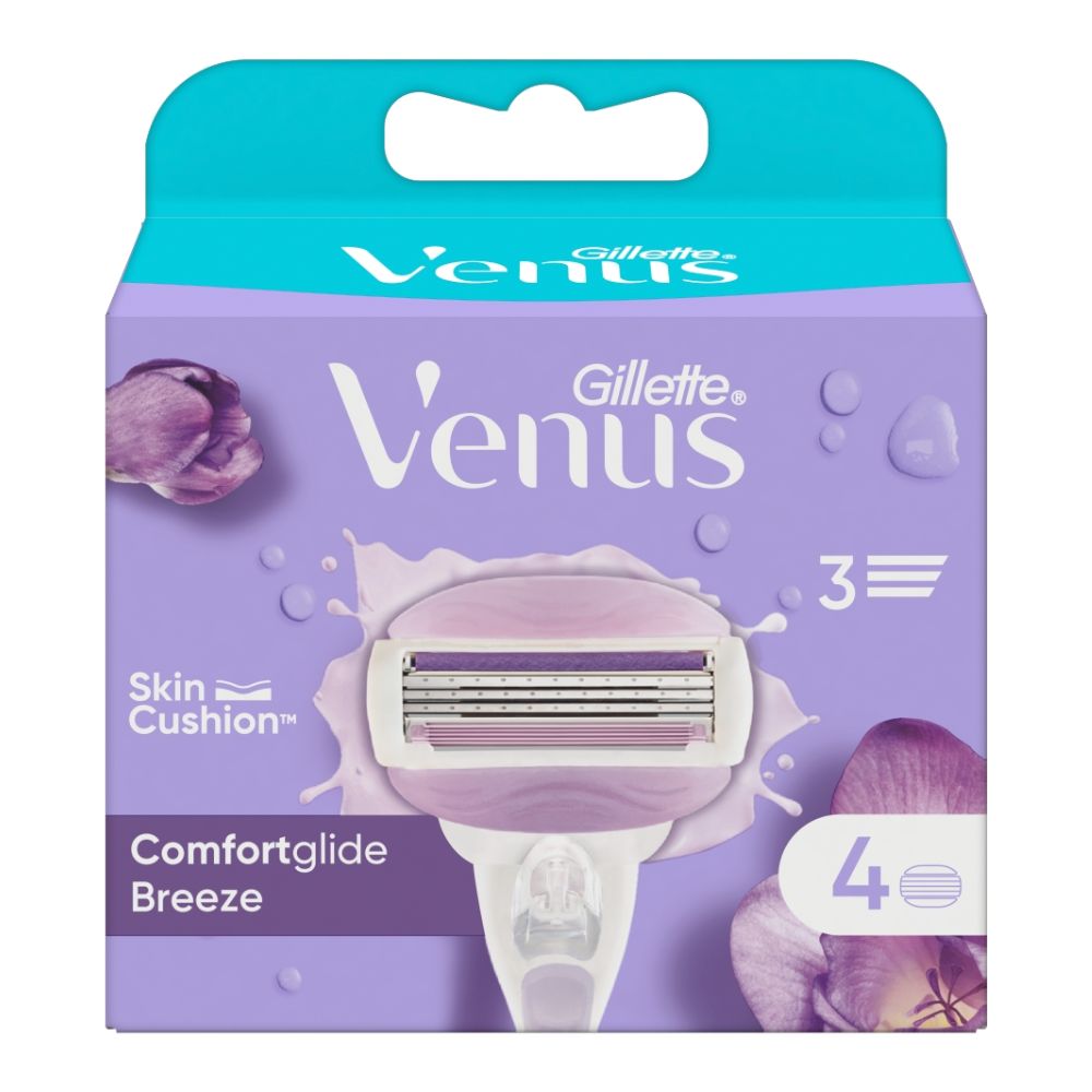 Gillette Venus Comfortglide Breeze wkłady 4 sztuki