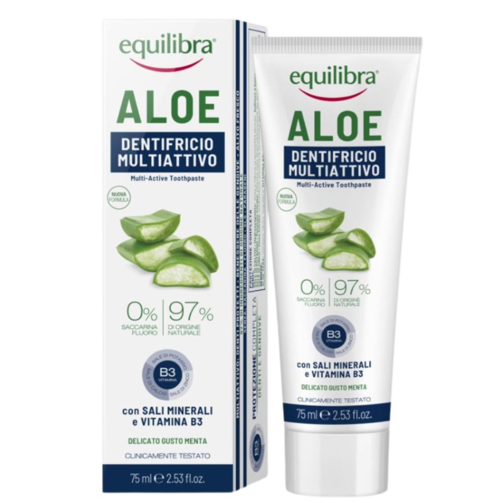 Equilibra Aloesowa pasta do zębów multi-aktywna 75ml