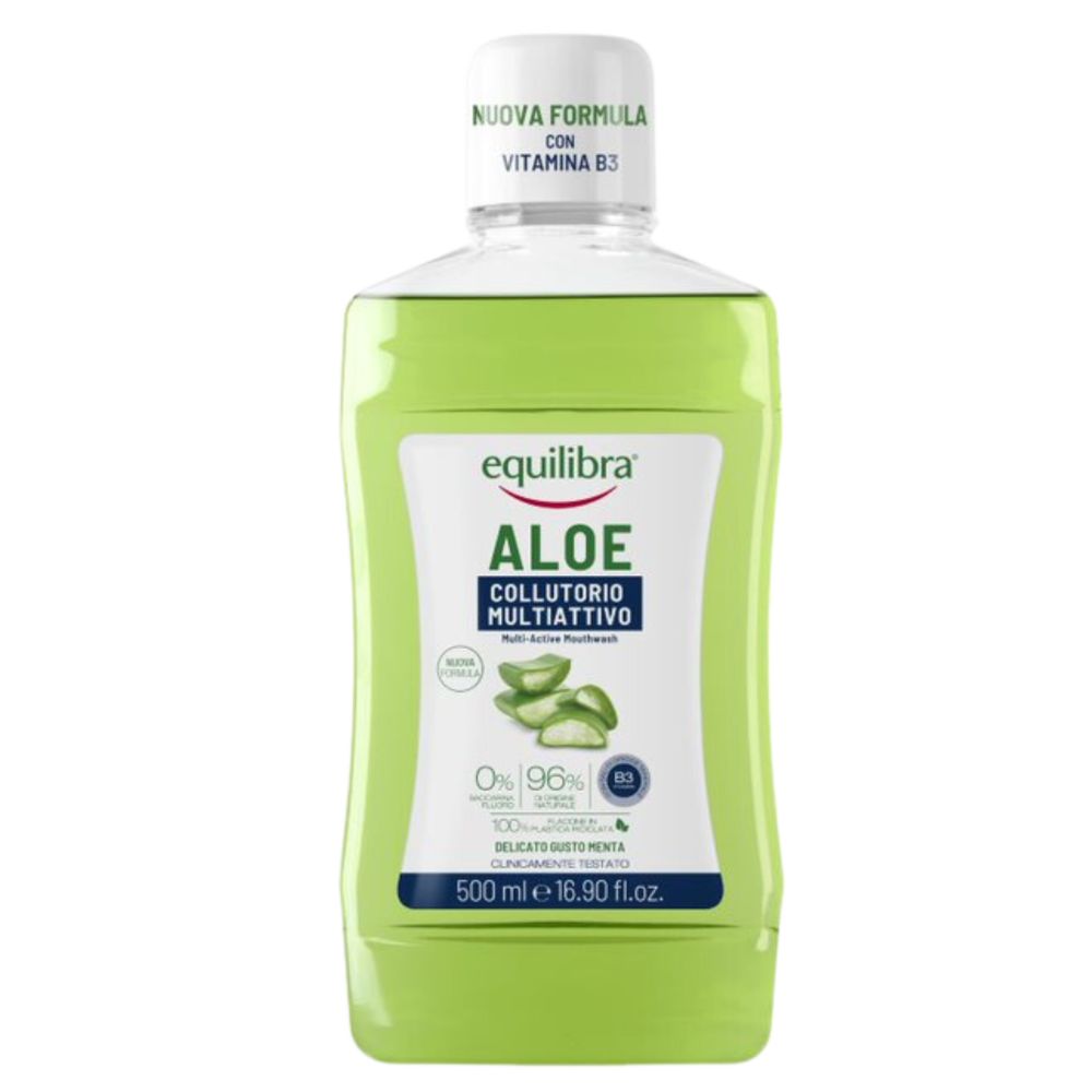 Equilibra Multi-aktywny aloesowy płyn do płukania jamy ustnej 500ml